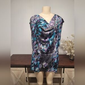 NWOT Fashion Bug Sheer / Lined top XL